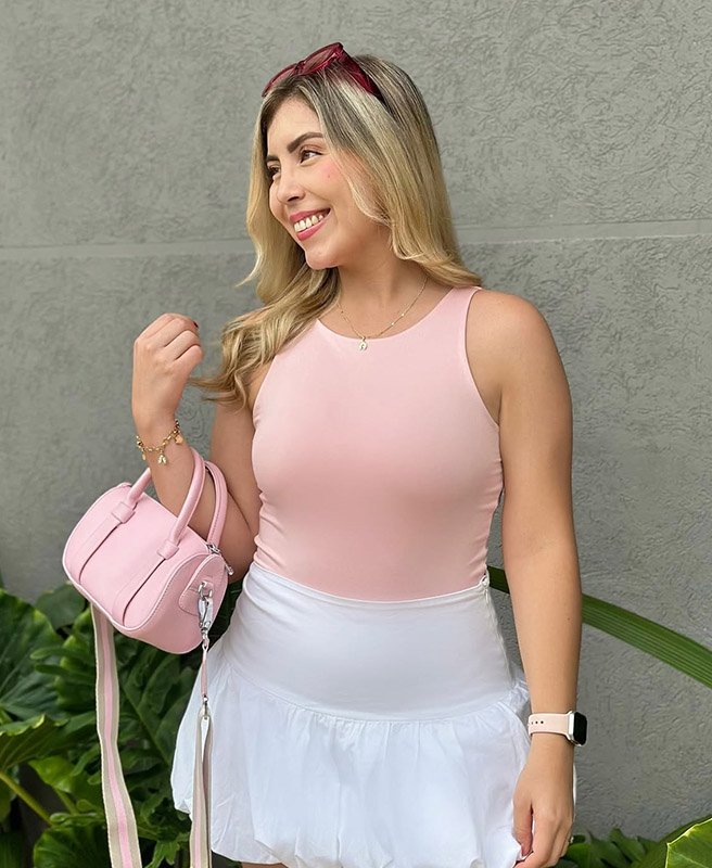 Body Básico Sin Manga Estilo Camisilla